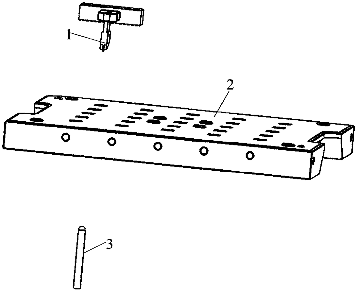 Laser eutectic welding device and application method