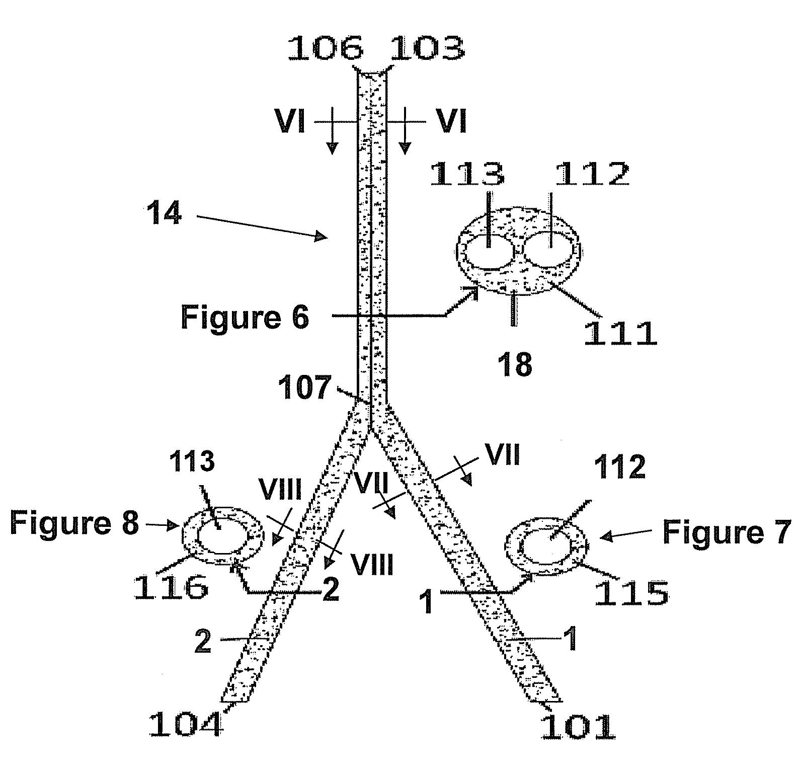 Multilumen catheter with pressure resistant lumen and method