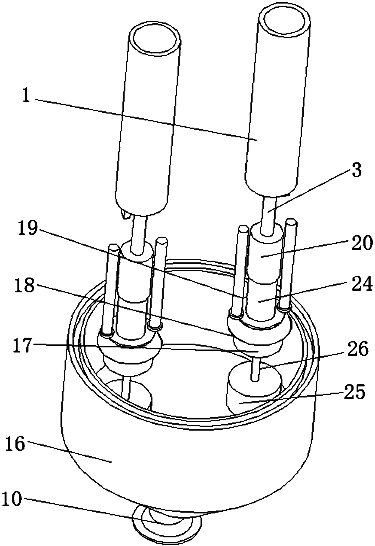 Food material preprocessing machine having sugar adding function