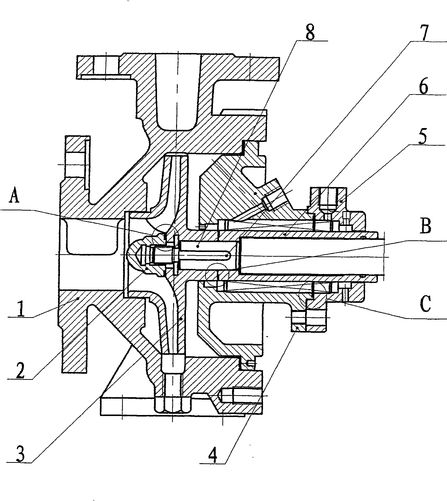 Complete sealed pump