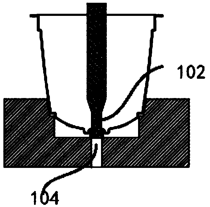 Piercing device and method for beverage capsules