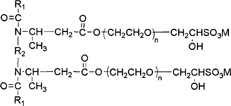 Polymer-surfactant binary compound oil displacement method