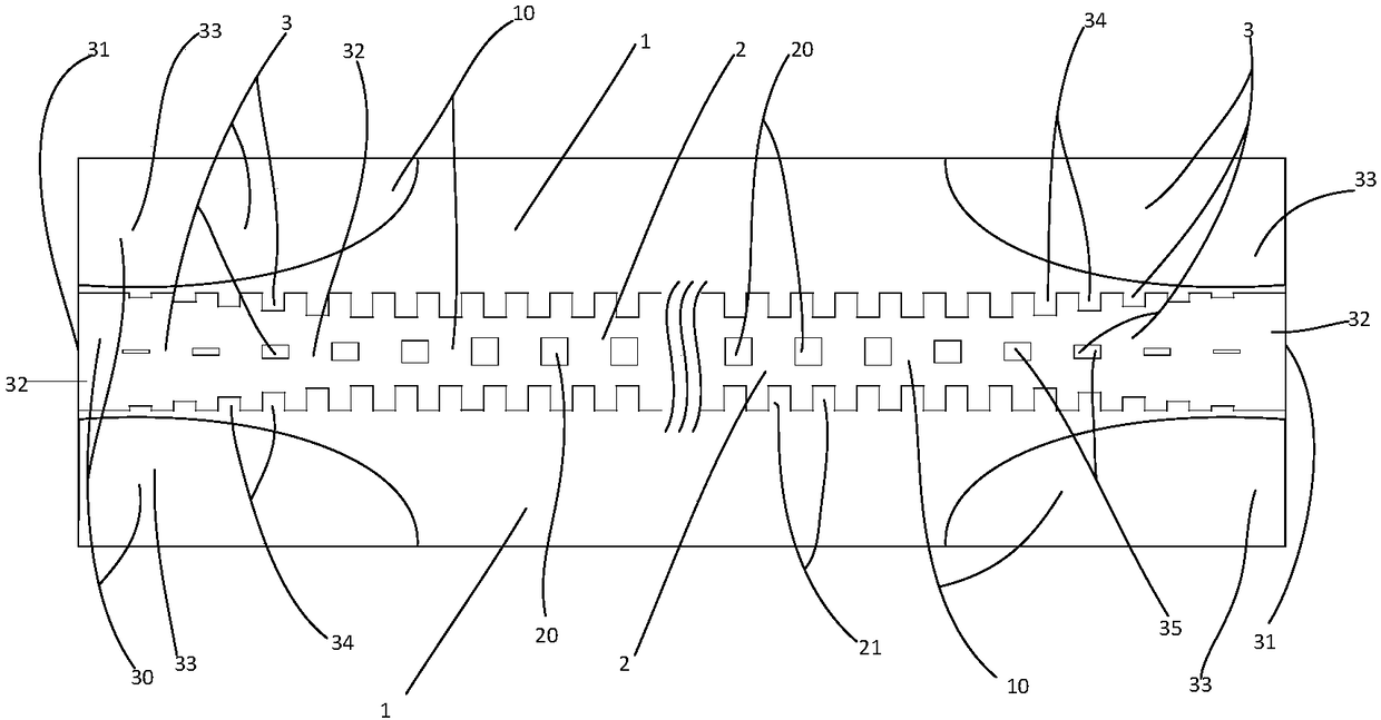 Dicycle surface plasmon super-slow wave planar microwave delay line