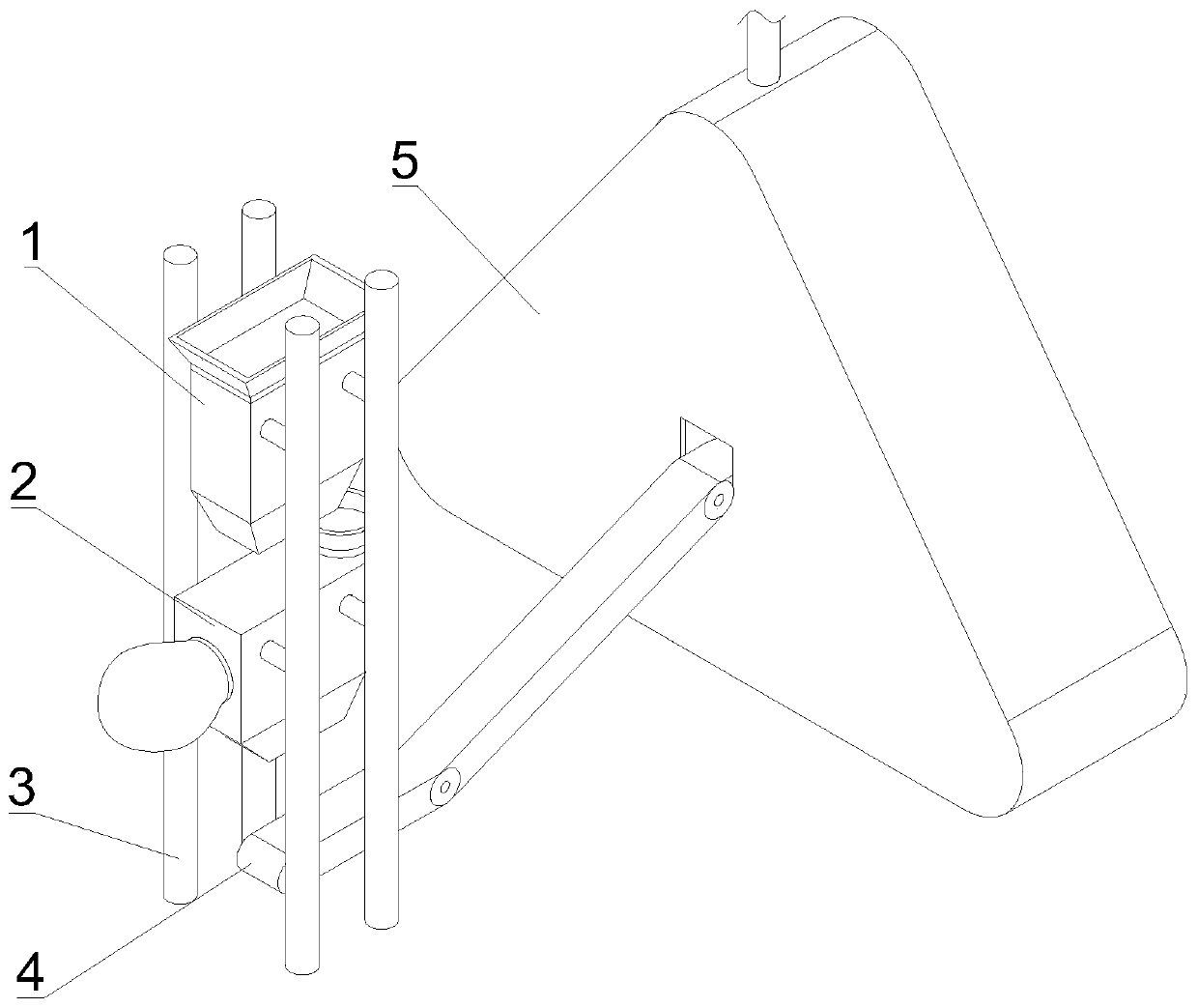 Environment-friendly rubbish incineration disposal device