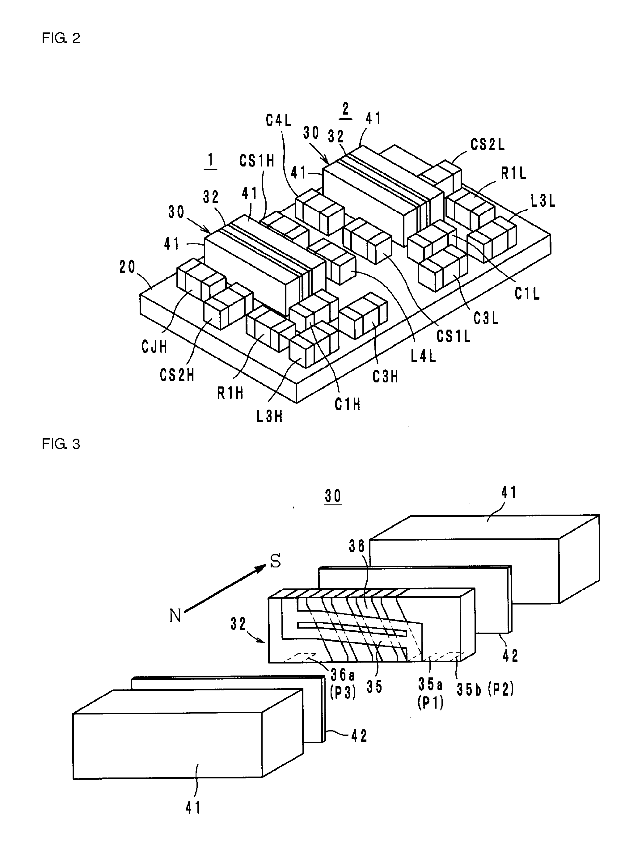 Irreversible circuit element and module