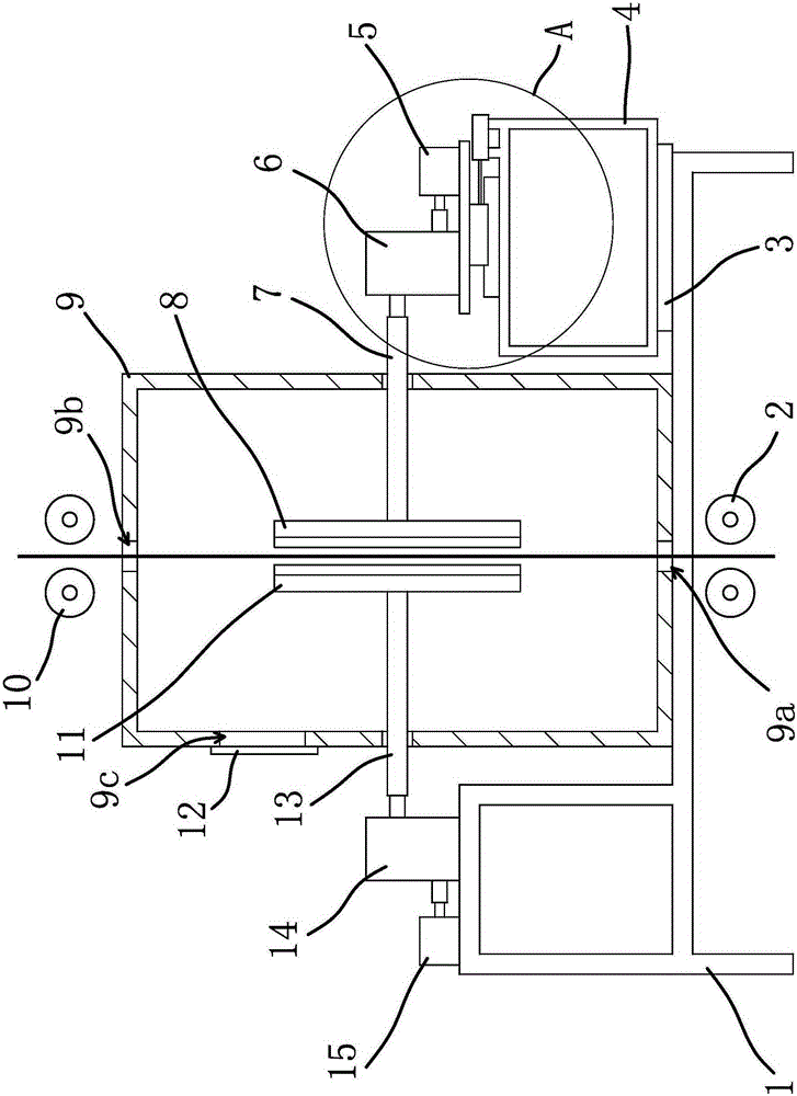 Jacquard lint and preparation method thereof