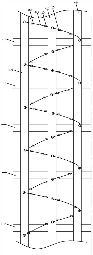 Anti-collision structure of highway vehicles