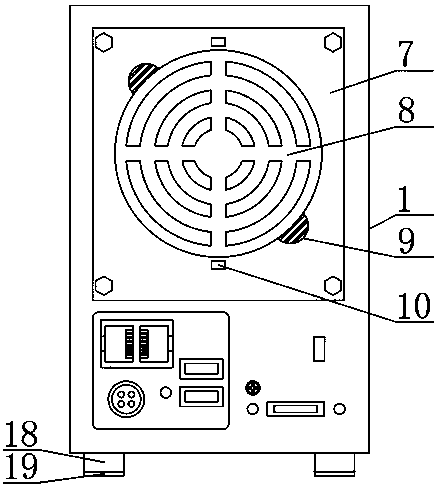 Network security supervision platform and use method thereof