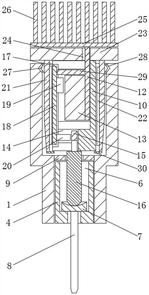 A triode that is easy to package