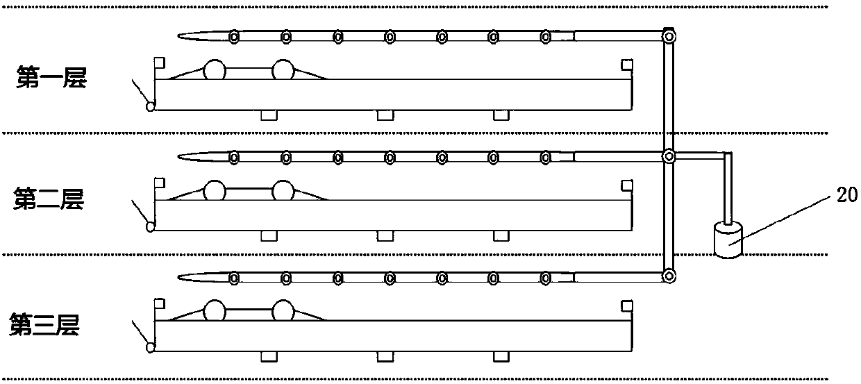 Intelligent full-automatic hermetia illucens bioreactor, production line and use method