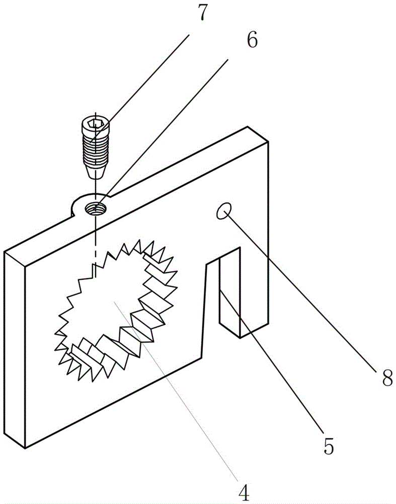 A horizontal sunshade connection structure of glass curtain wall