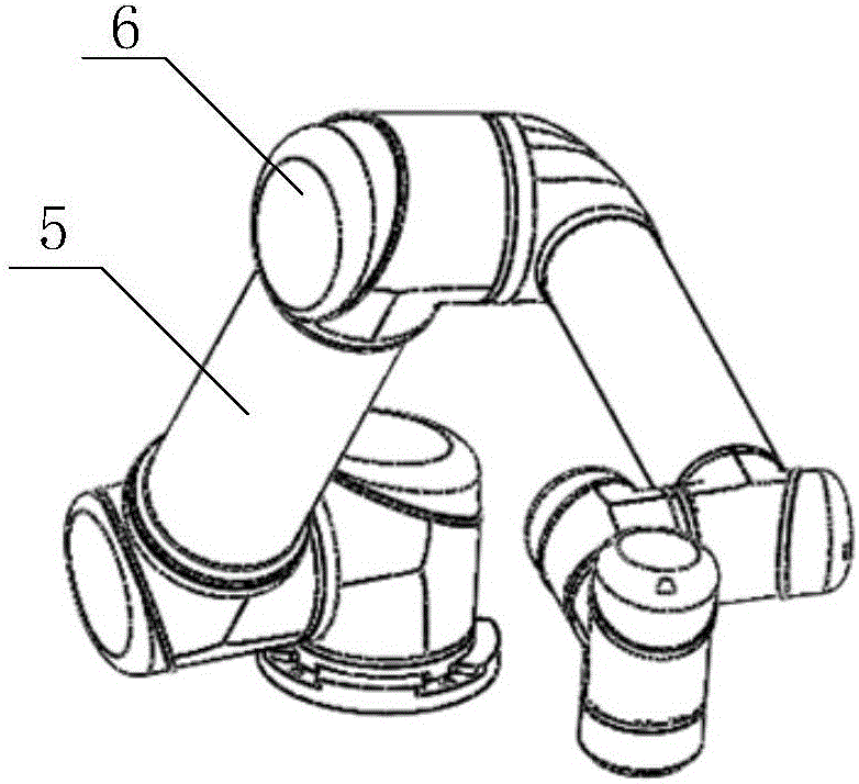 Track wheel pavement repair robot system and pavement repair method