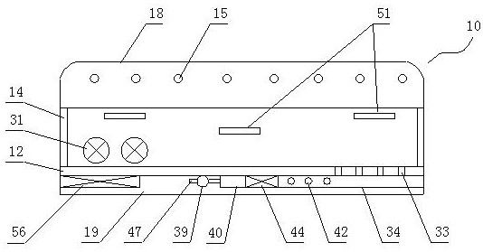 Intelligent emergency transport cabin suitable for infectious disease isolation