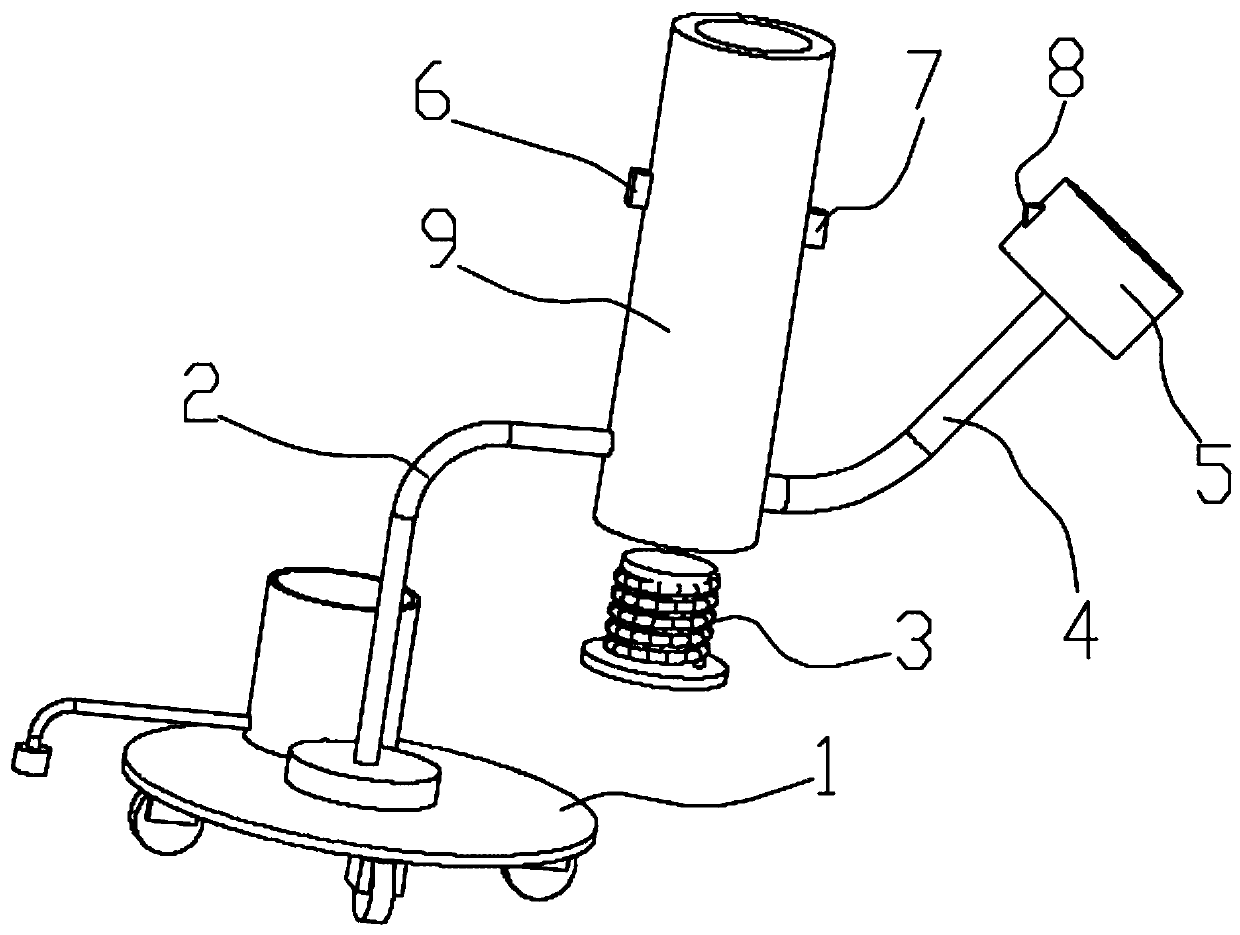 Tensioning cylinder type tennis ball ejection device and method thereof