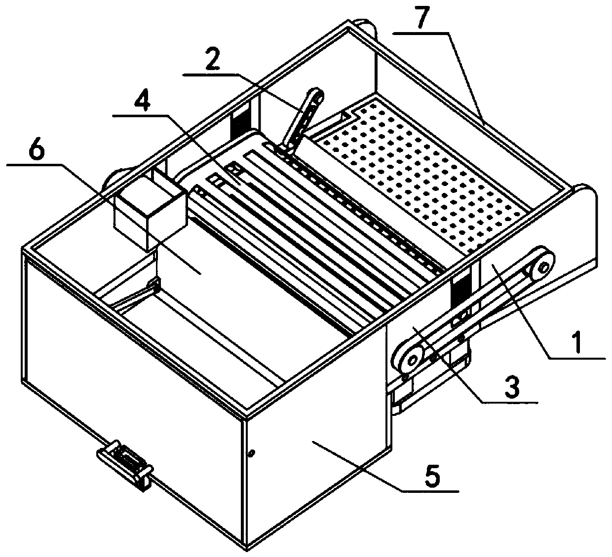 An environment-friendly circulating filter device for garden pools