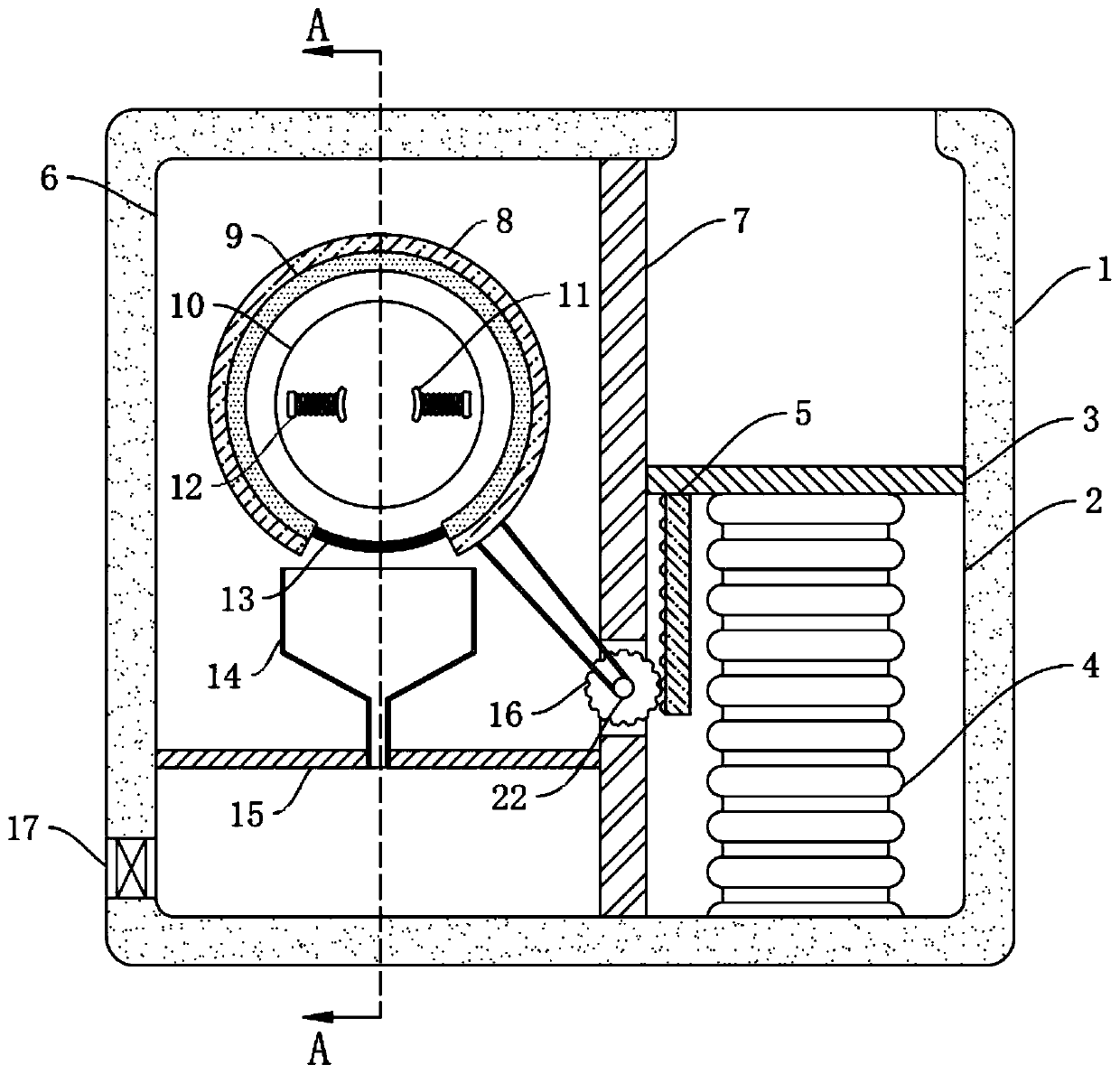 Water shedding device for umbrellas