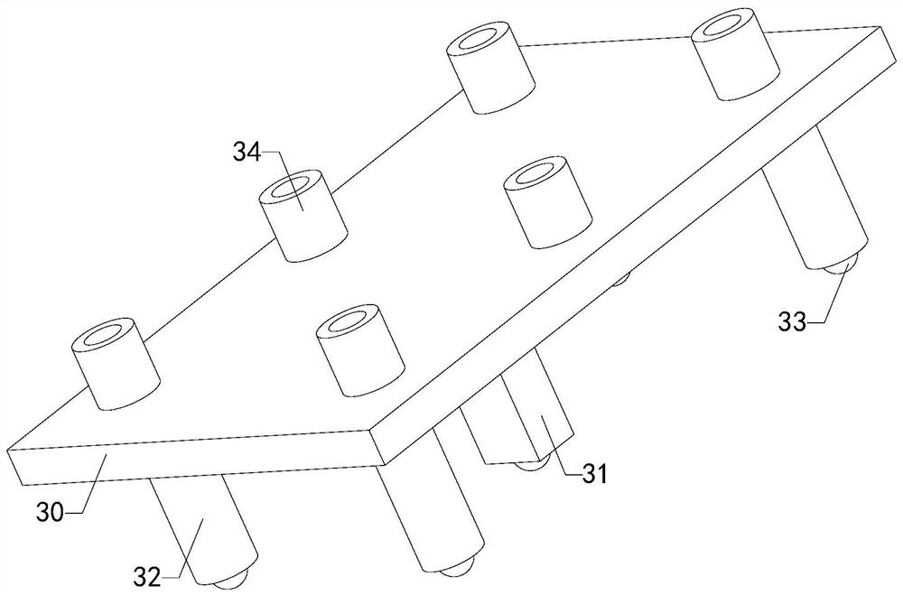 Adaptive shaping device for fixing false tooth