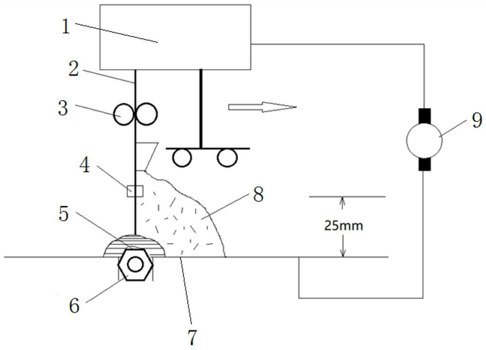 Composite manufacturing method for seawater pump impeller nut