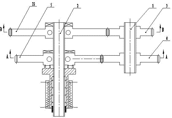 Unidirectional overrunning clutch gear shift mechanism