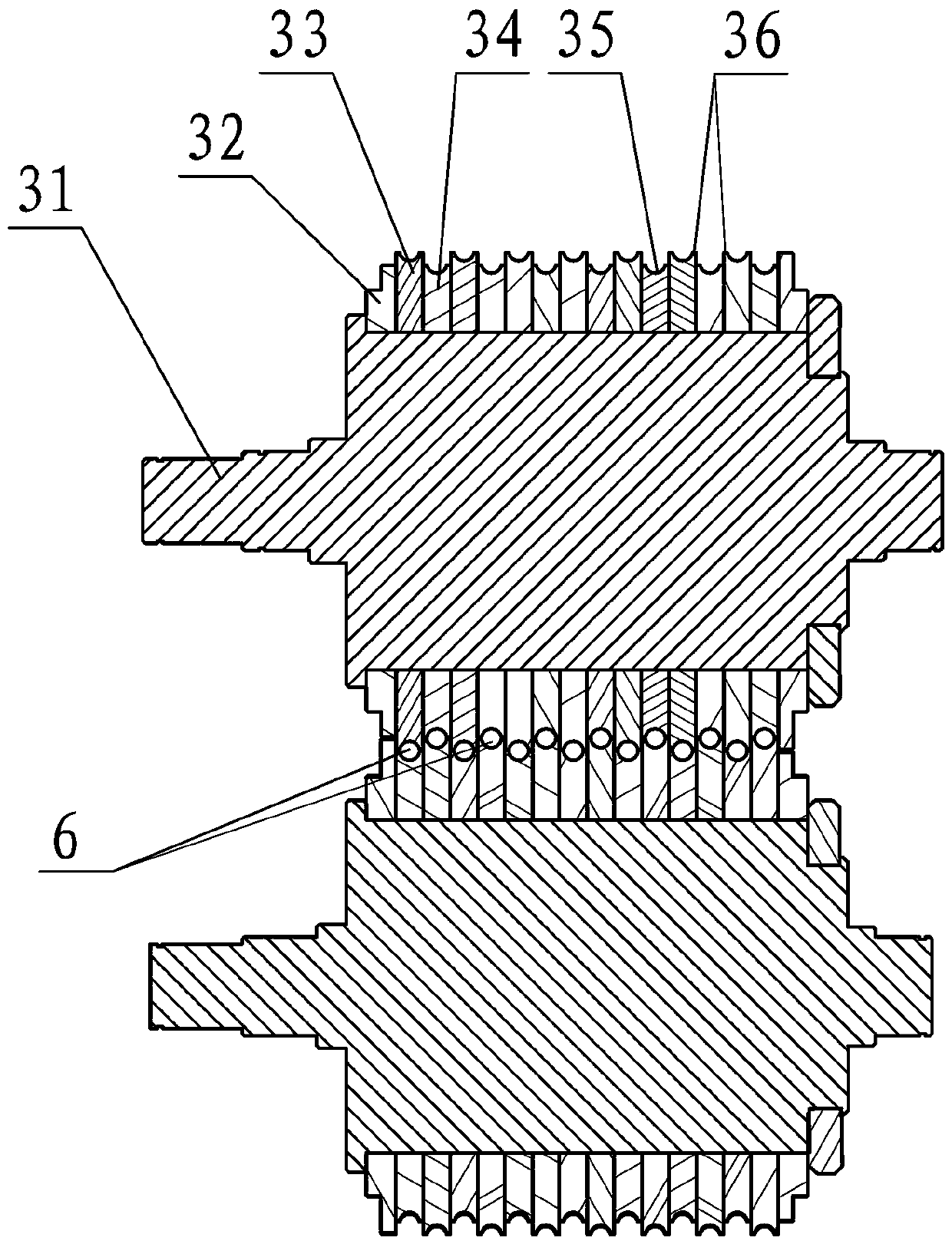 Automatic stuffing filling type stuffed noodle maker