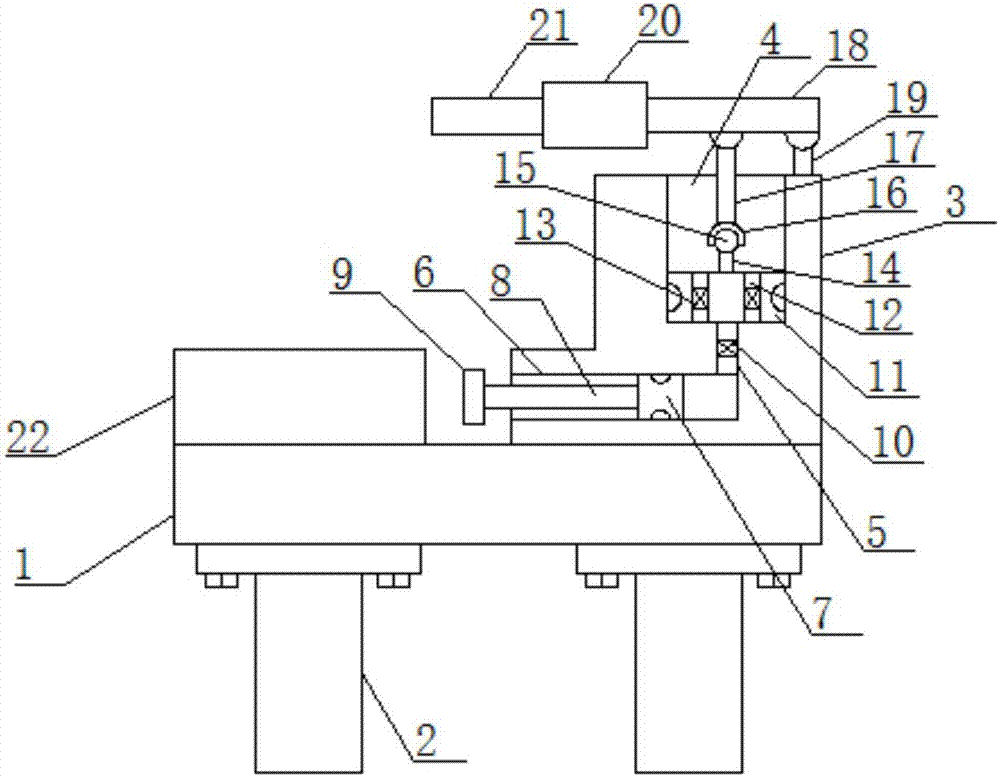 Agricultural wood cutting device