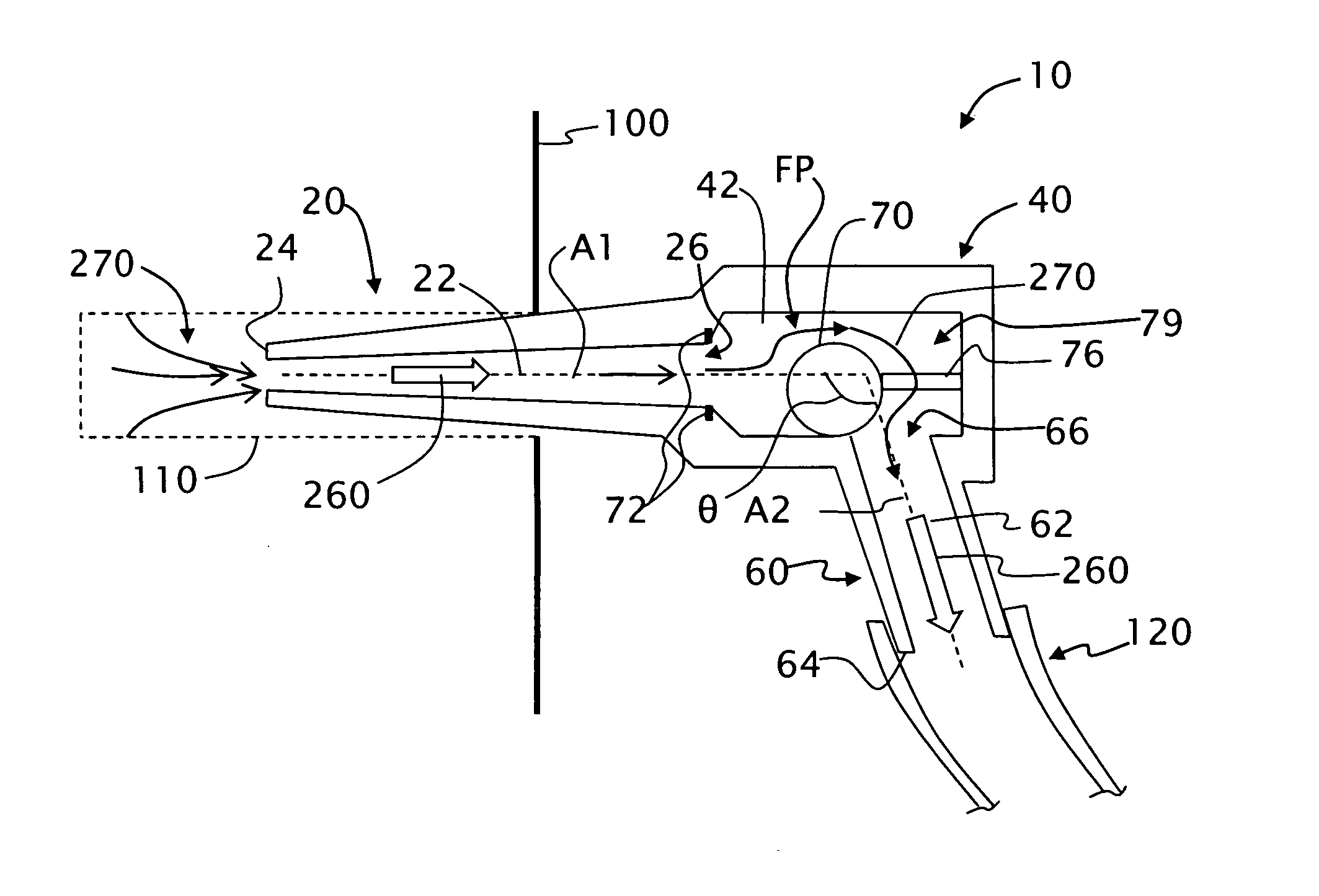 Maple spout with interior chamber and maple syrup production system using same