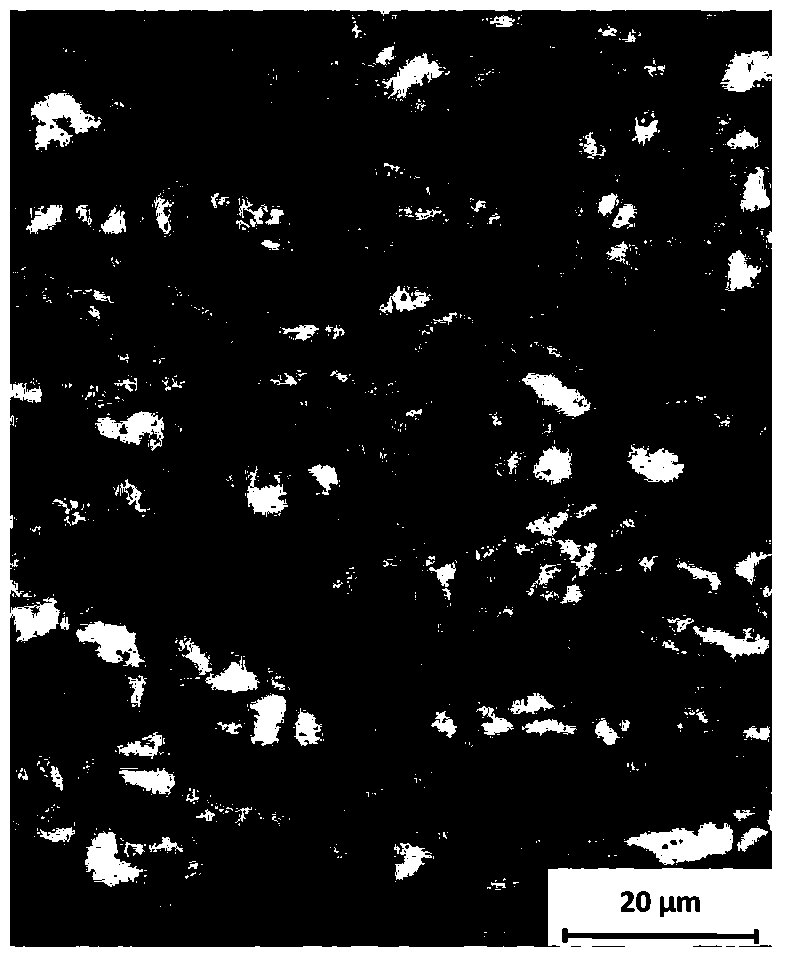 Method for producing pipeline steel plate by continuous casting billet under condition of small reduction ratio