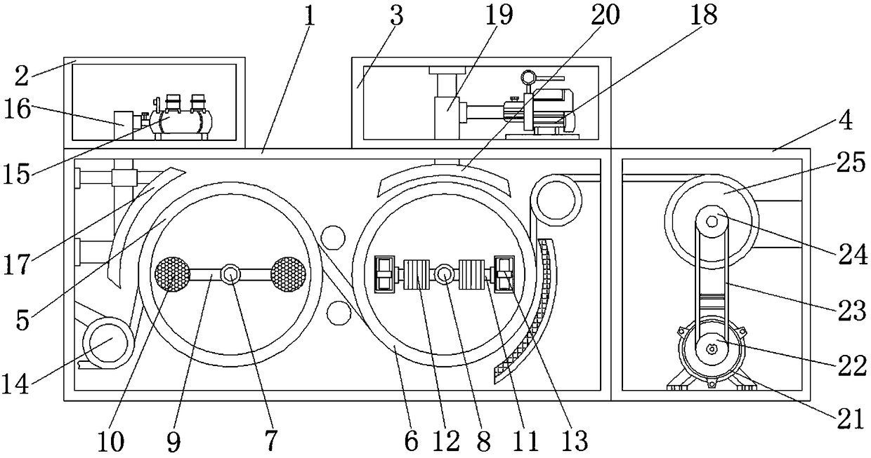 Cable winding device for power equipment