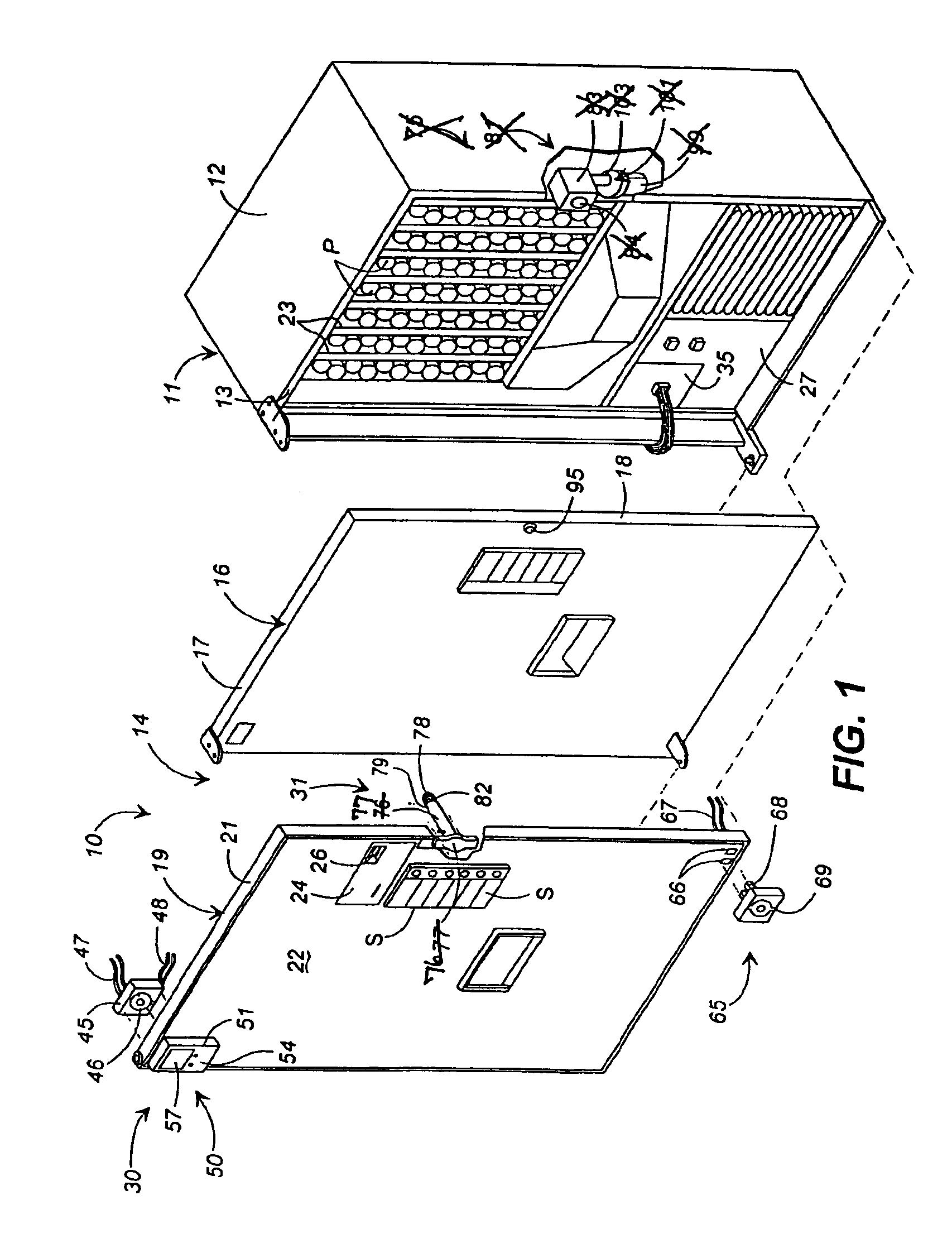 Electro-mechanical lock assembly