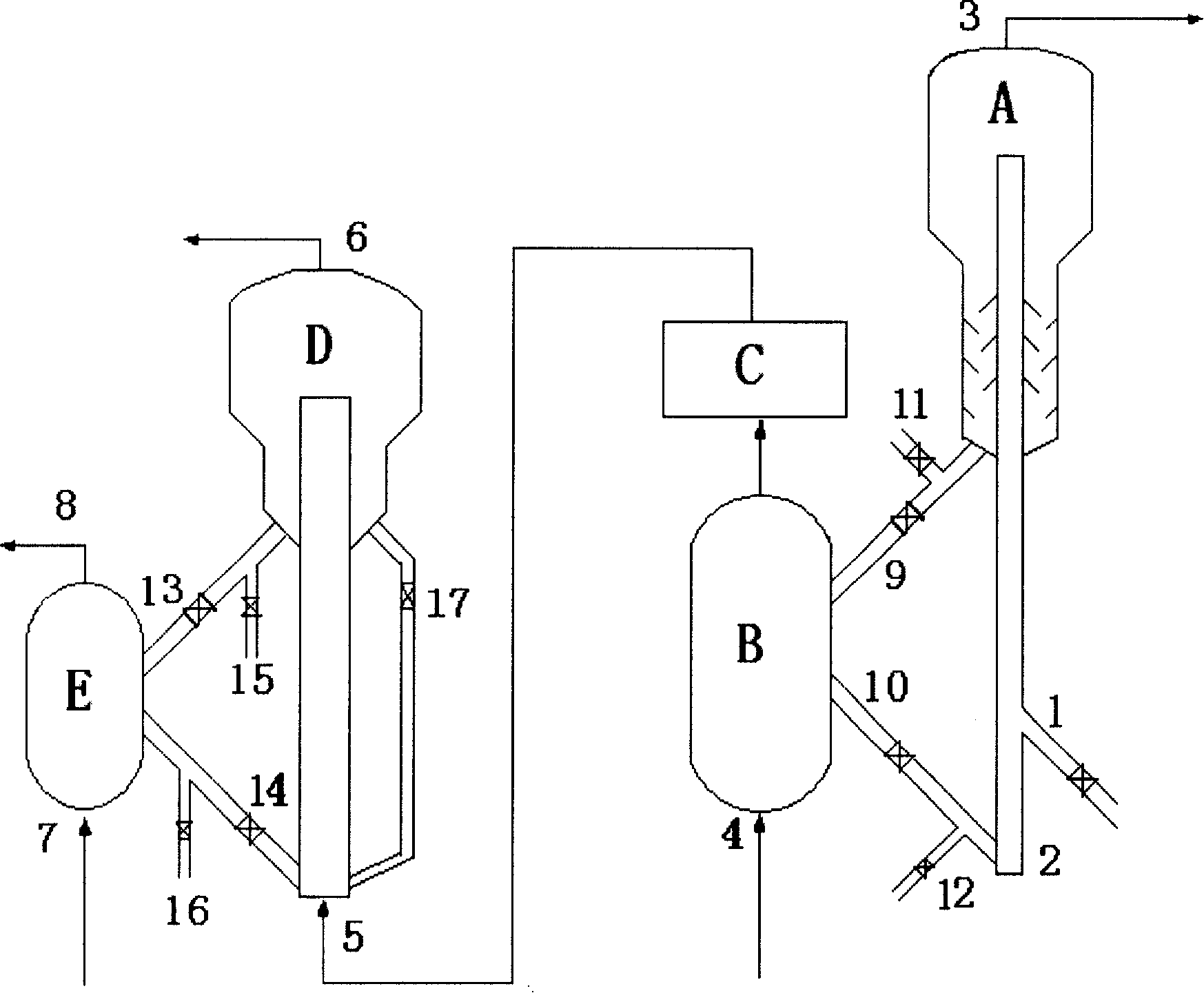 Method for removing oxysulfide and/or nitrogen oxide from flue gas and hydrocarbon oil cracking method