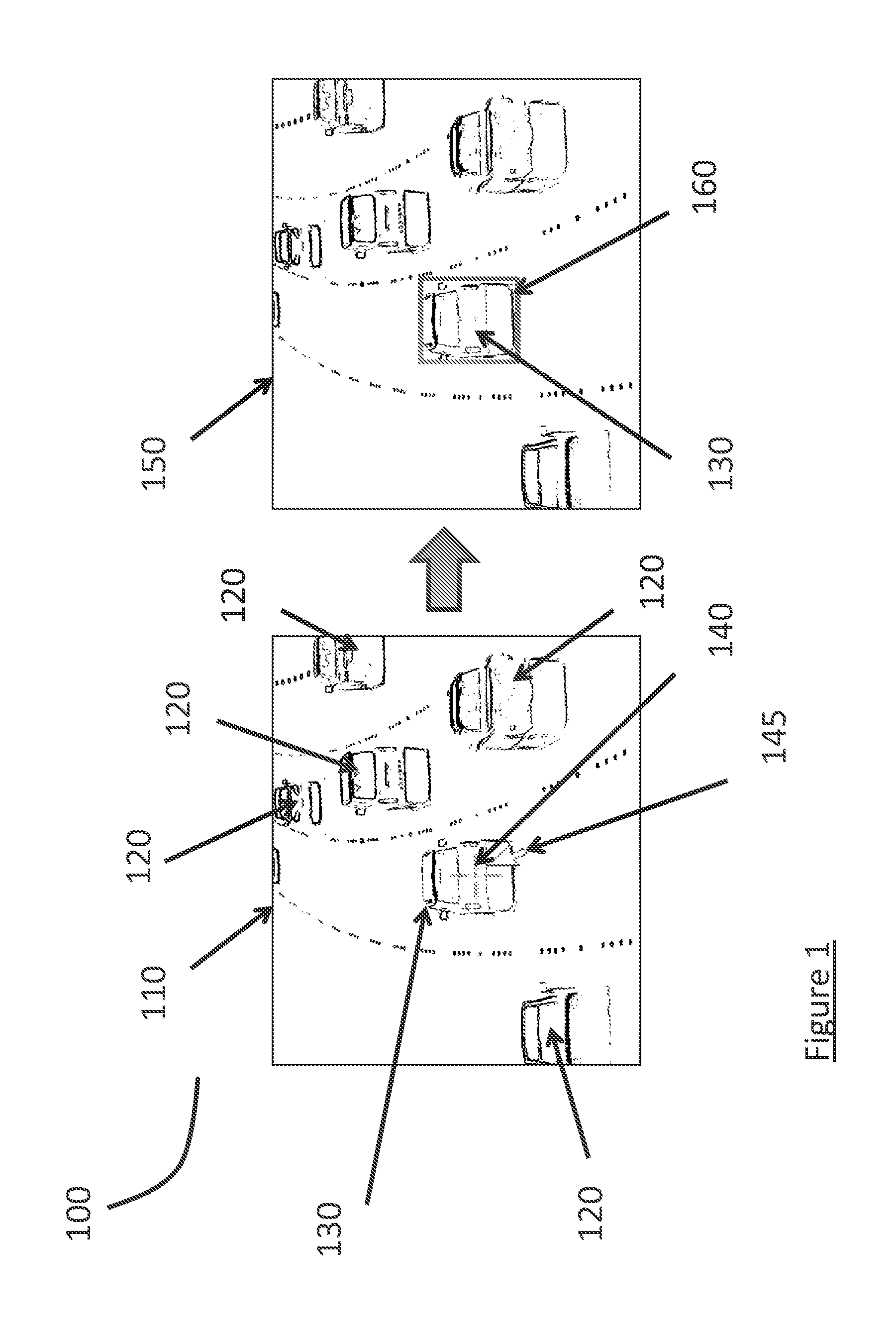 Method and system for object detection with multi-scale single pass sliding window hog linear svm classifiers