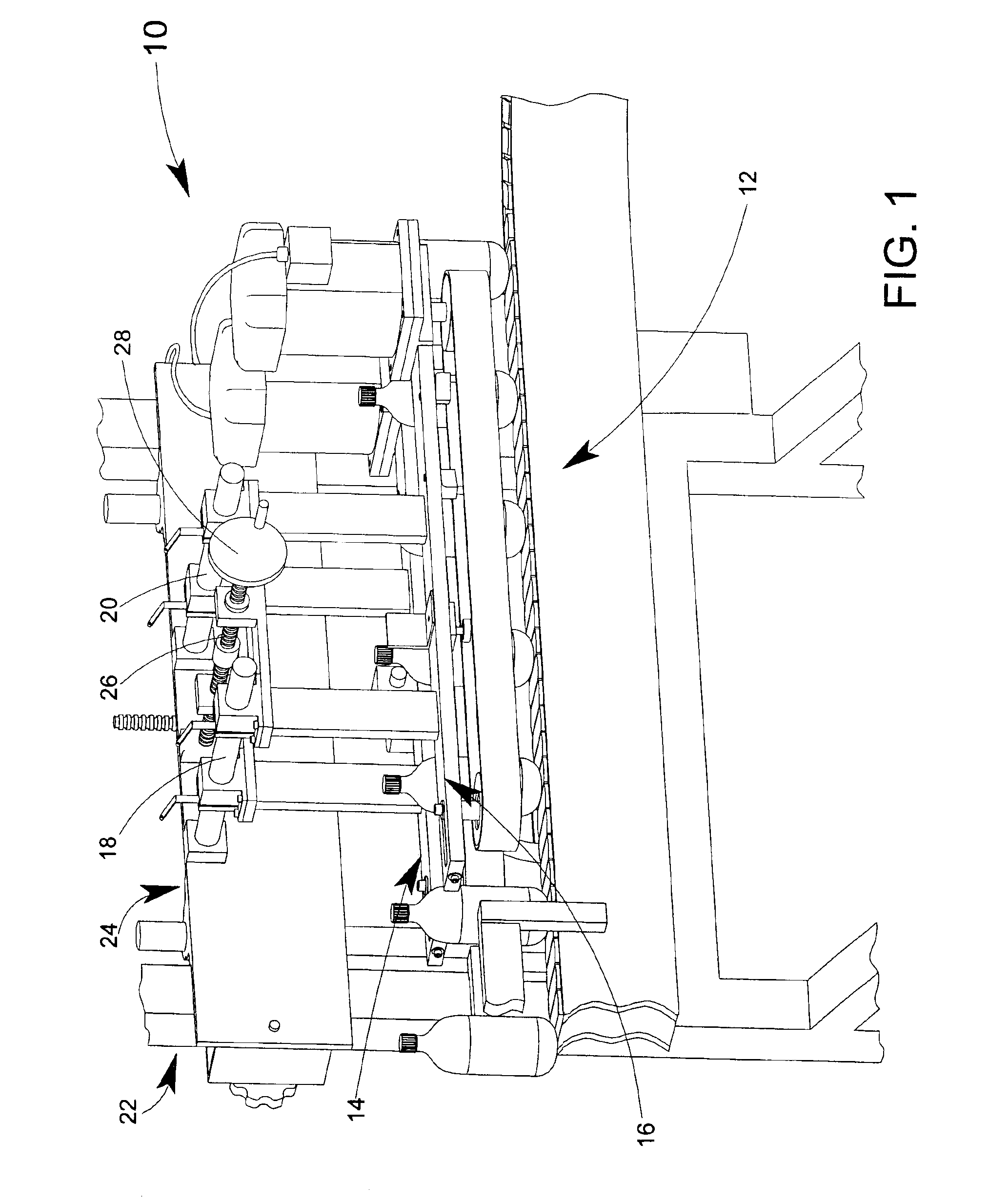 Indirect contact container measurement