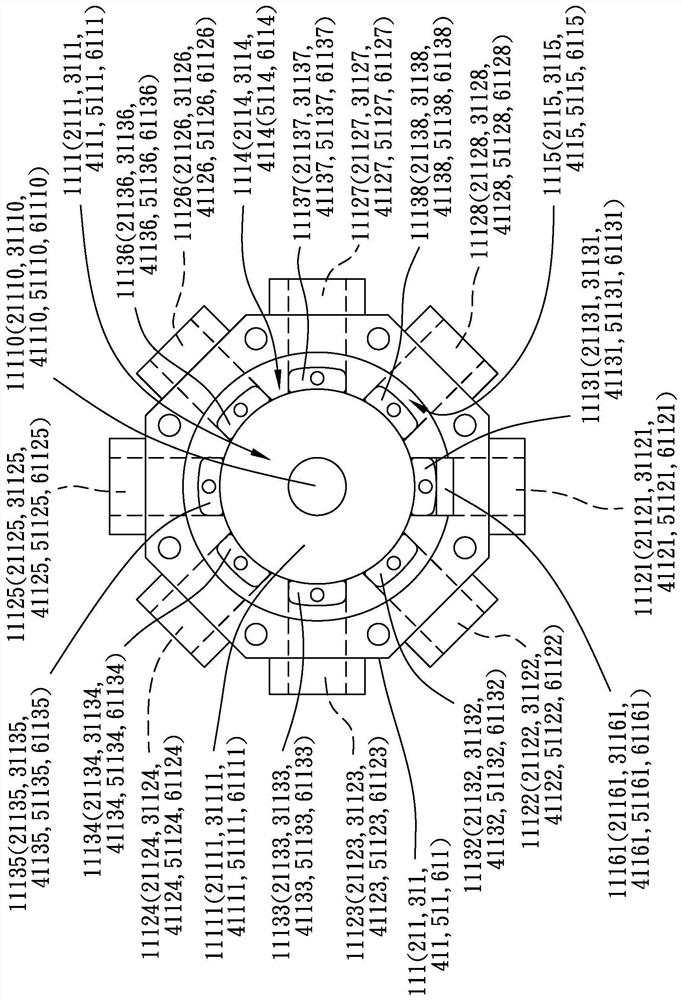 Hybrid power control mechanism with three power sources