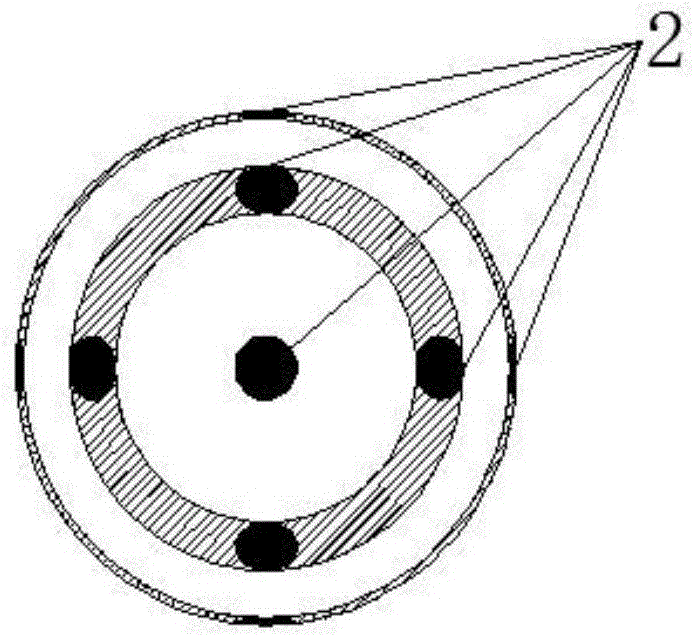 Full flow pore pressure sounding penetrometer based on ball shape and consolidation coefficient evaluation method of full flow pore pressure sounding penetrometer based on ball shape