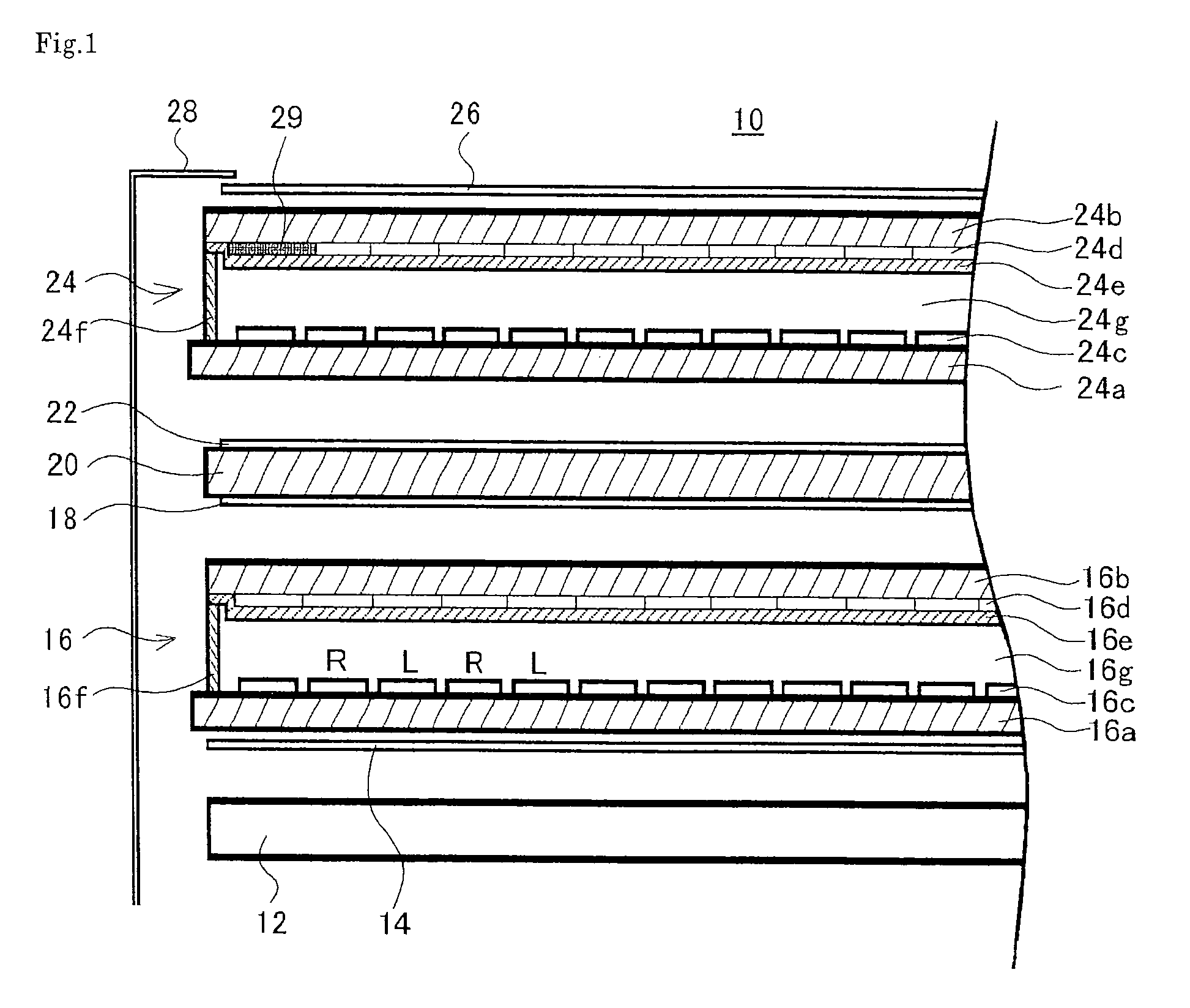 Stereoscopic Image Display Unit