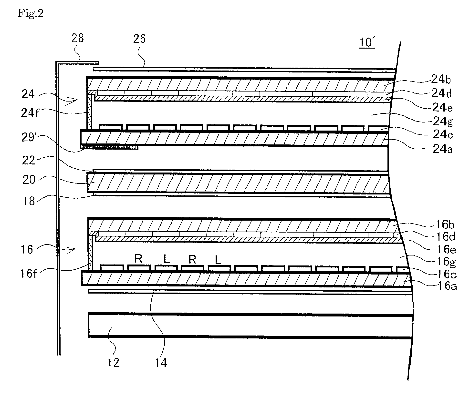 Stereoscopic Image Display Unit