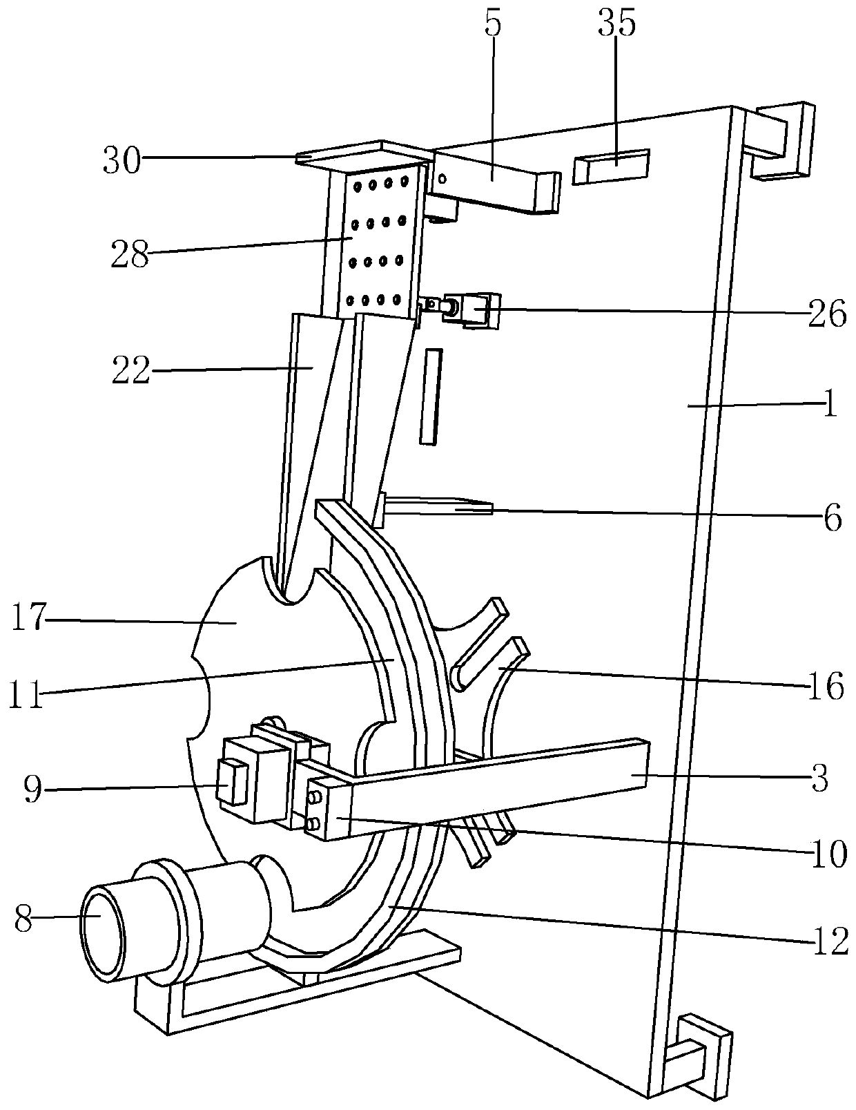 Quality detection and classification device used for hardware shaft sleeves