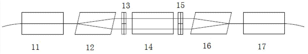 Compact type optical circulator with four ports