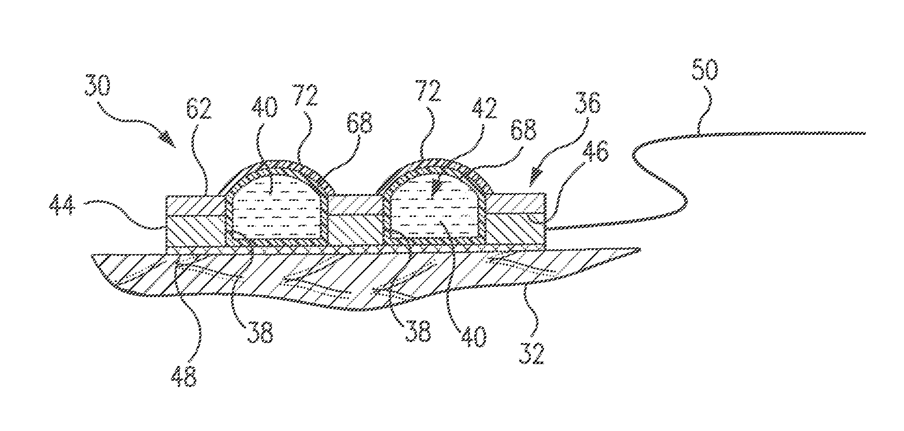 Quick-release self-contained medical electrode