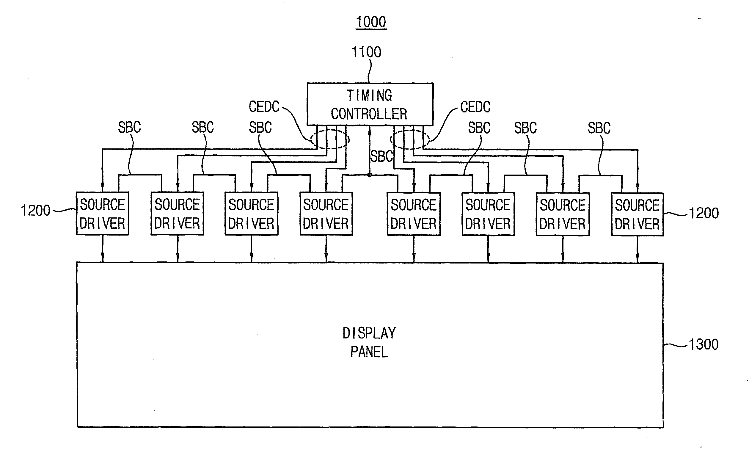 Clock and data recovery circuit of a source driver and a display device