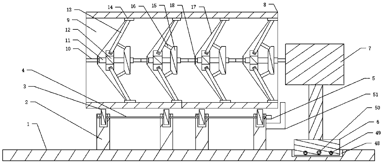 Large barrel automatic welding detection fixing device