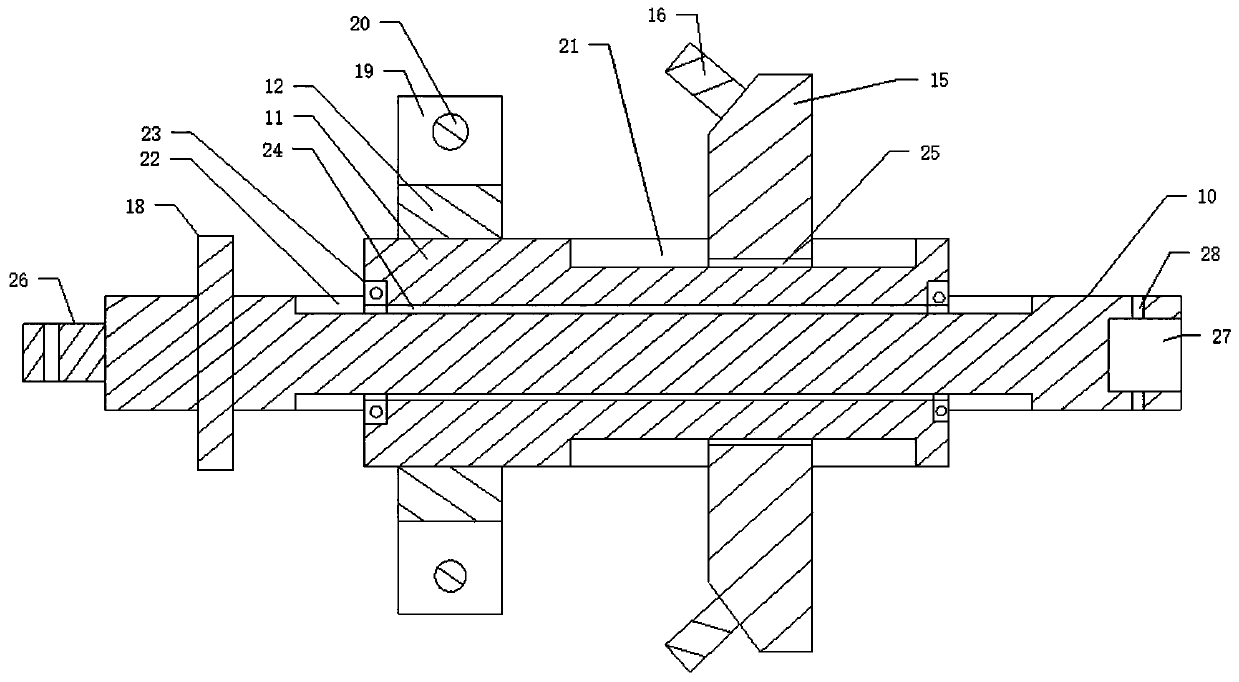 Large barrel automatic welding detection fixing device