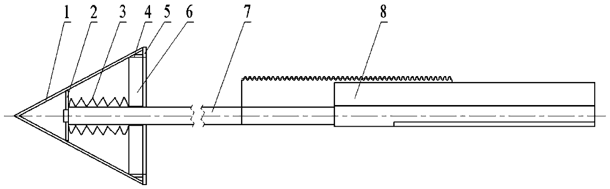 Propeller telescoping and head tilting device for trans-medium aircraft