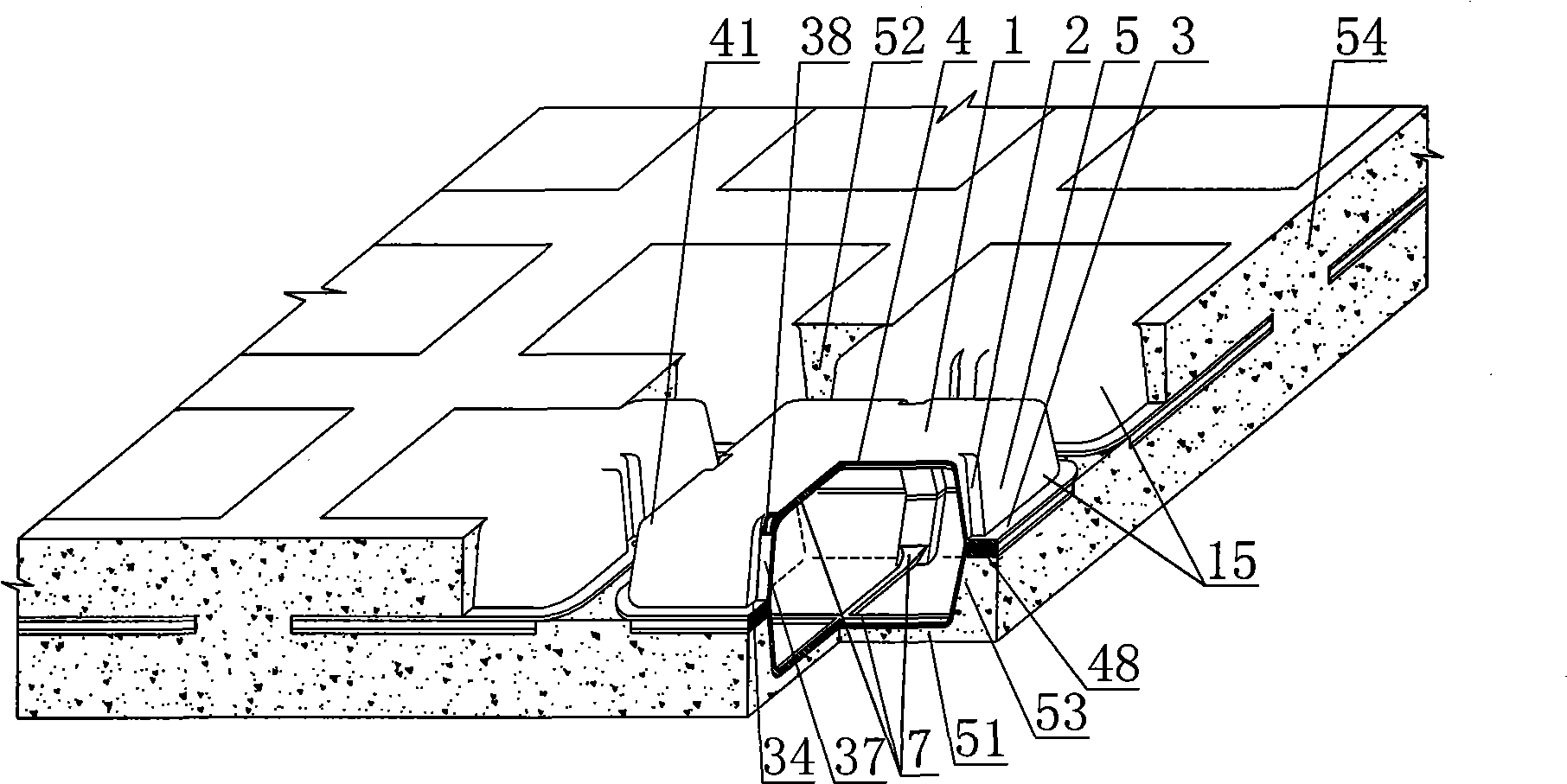 Cast-in-situ concrete hollow slab