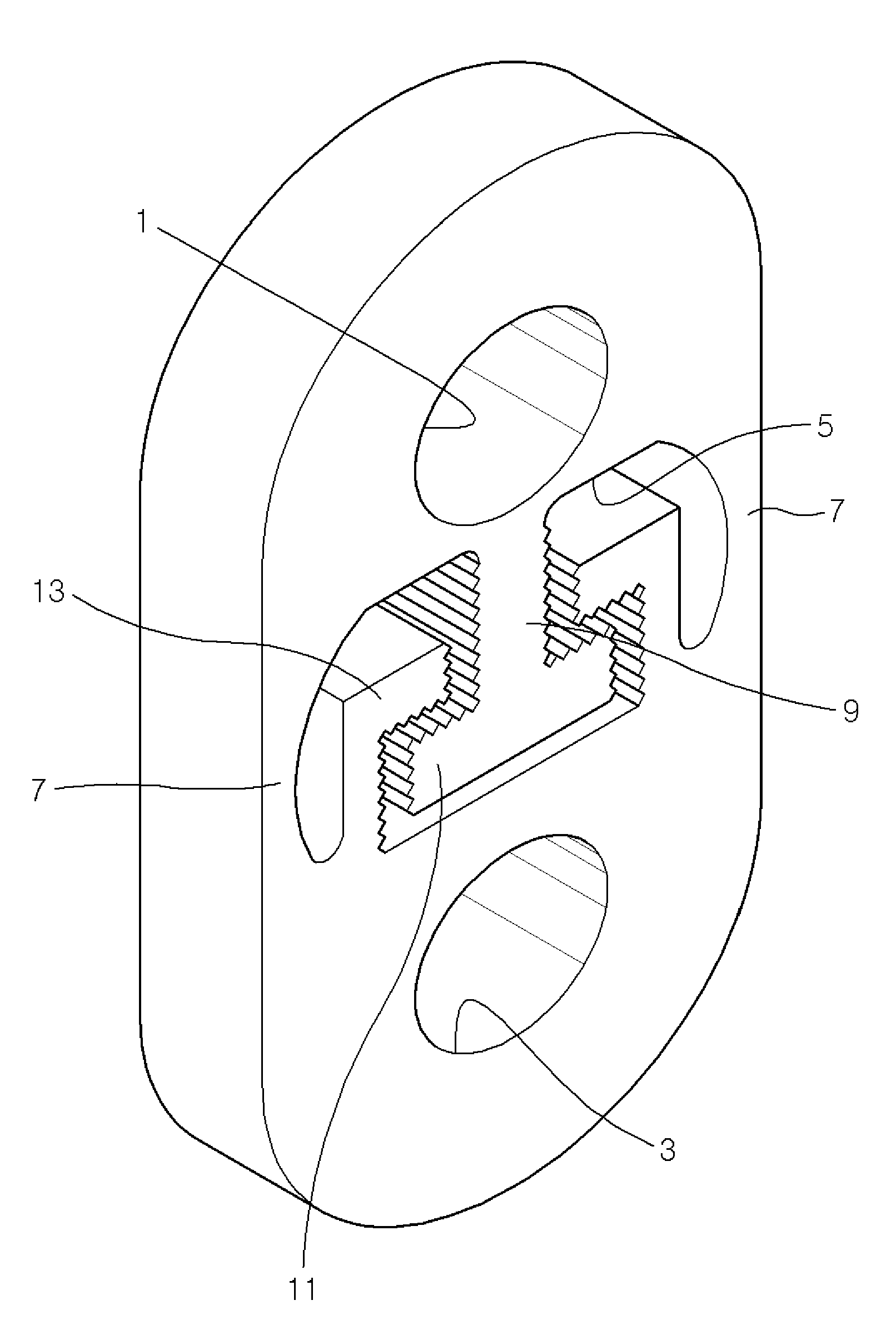 Exhaust system hanger of vehicle