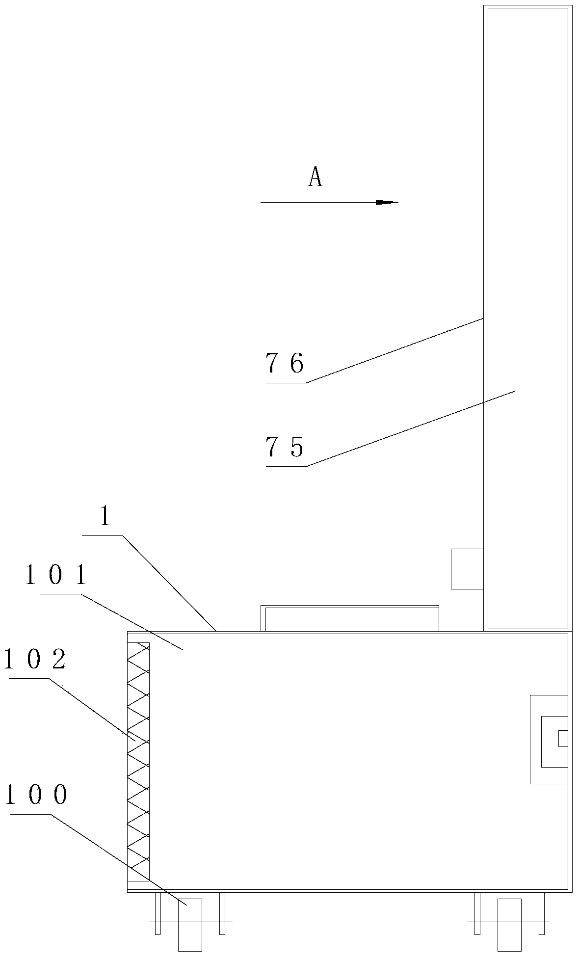 Substation training device based on PLC (programmable logic controller)