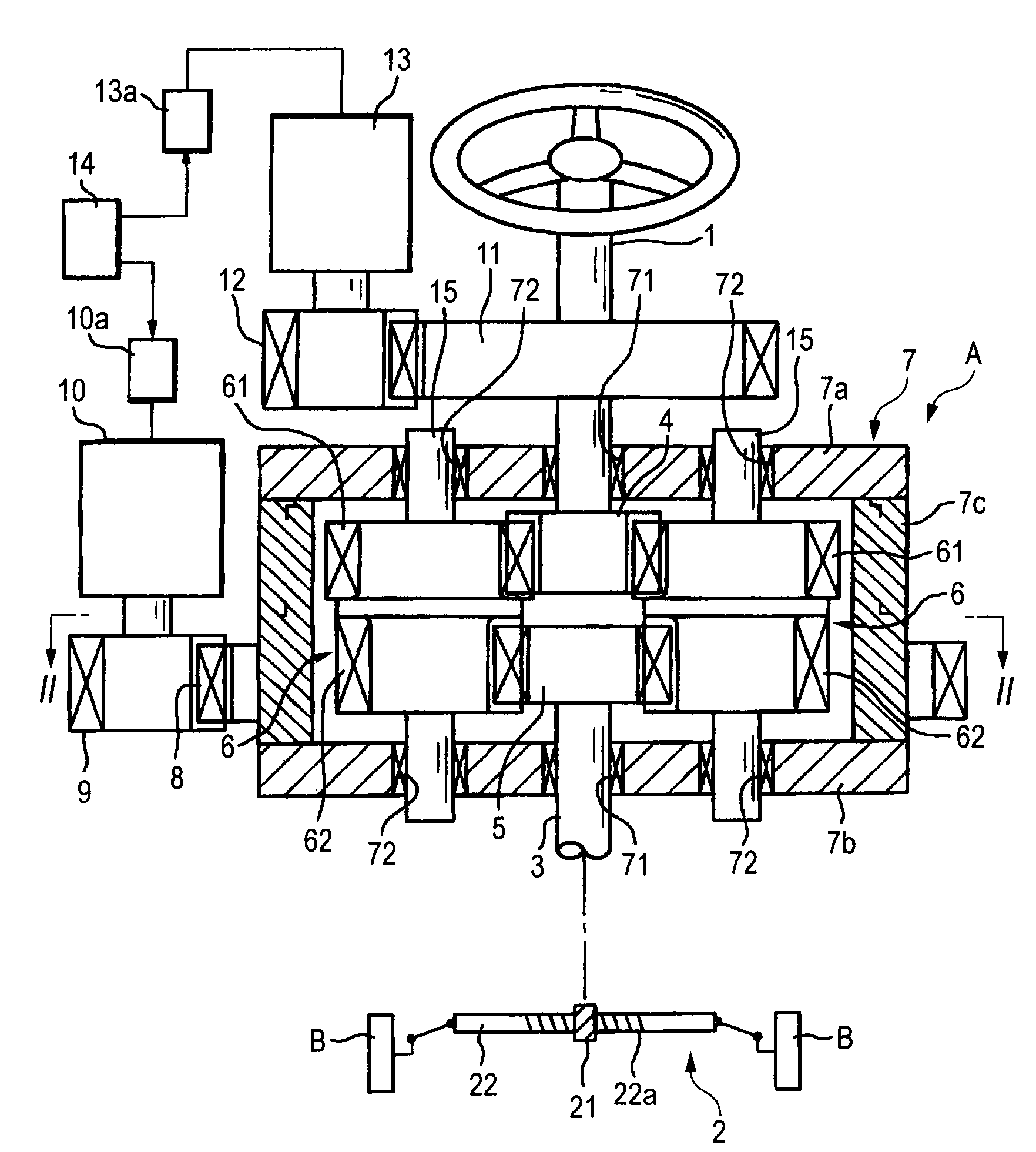 Vehicle steering system