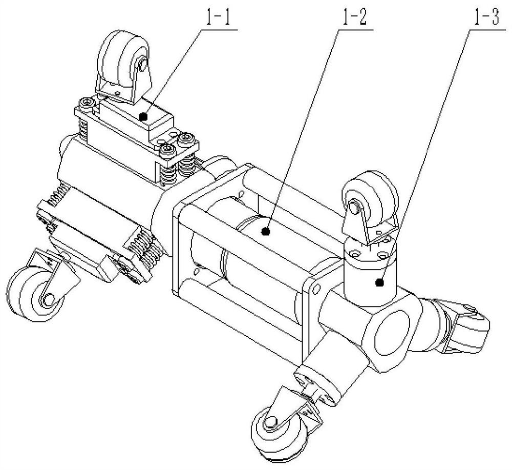 A pipeline robot internal plugging system