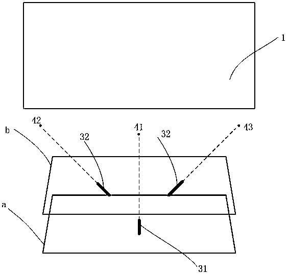 Laser projection television