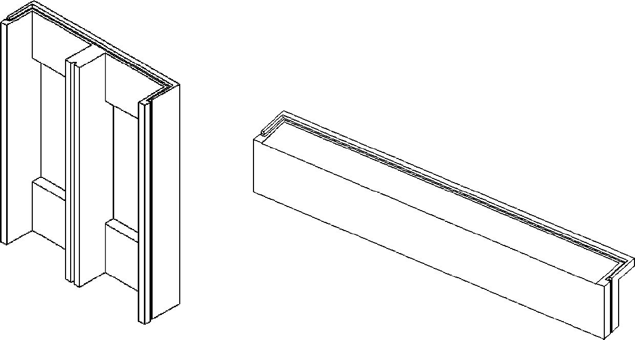 Transport shelf for horizontal transport of fabricated external wallboard, and using method thereof